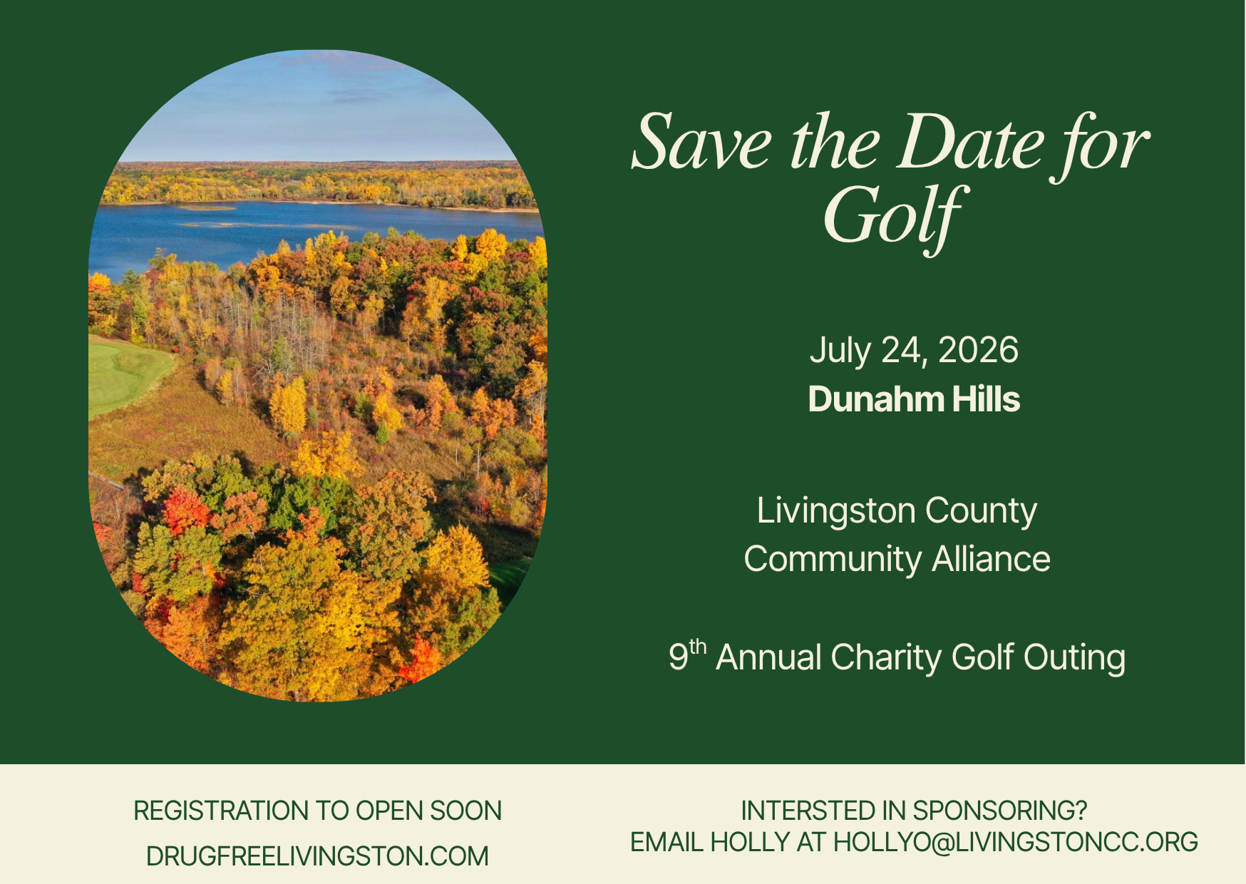 Save the Date - LCCA Golf